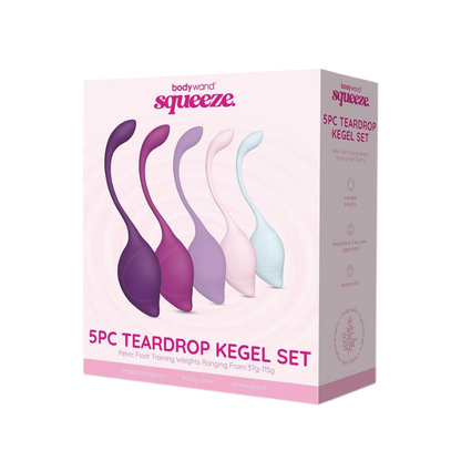 Squeeze Teardrop Kegel Set (5 Piece)