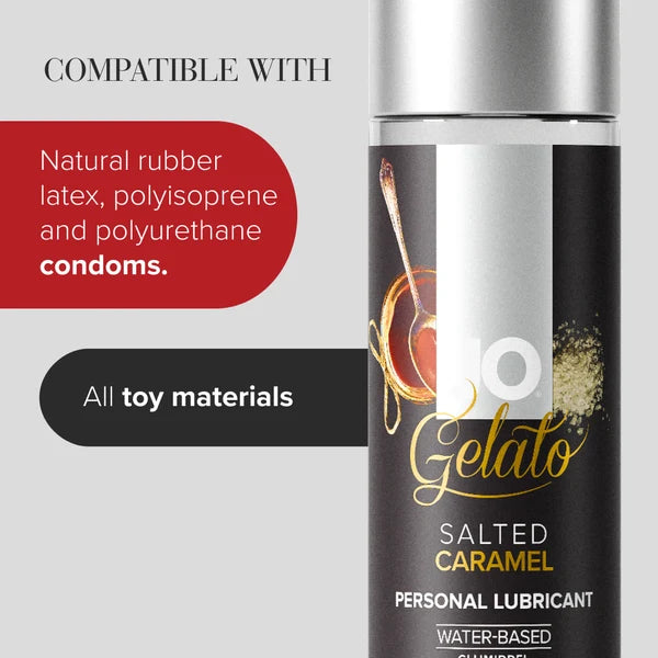 Jo Waterbased Flavored Lubricant - Salted Caramel