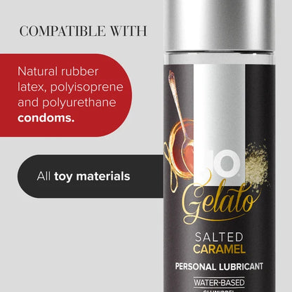 Jo Waterbased Flavored Lubricant - Salted Caramel